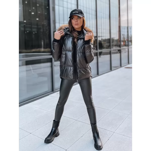  Ženska jakna DSTREET SPARKLE TY3953 CRNI 