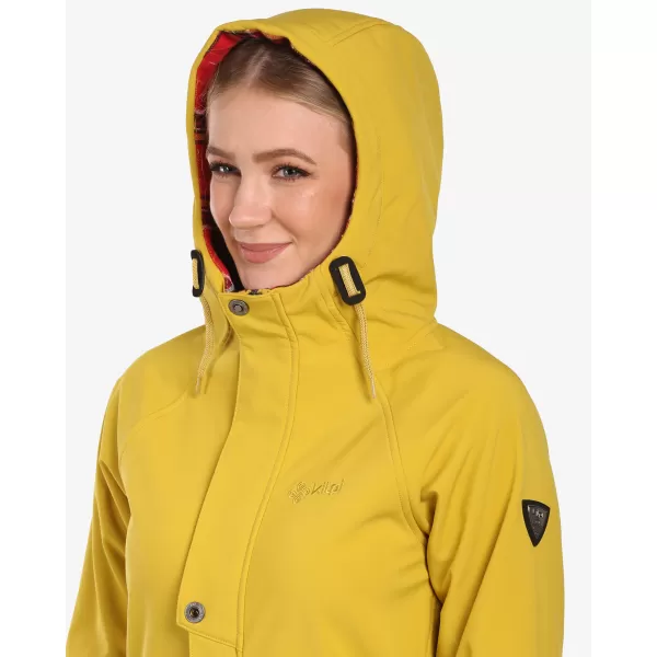  Ženski softshell kaput KILPI LASIKA-W WL0136KI ZLATNI 