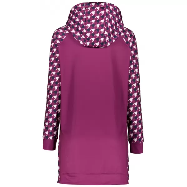  Ženski funkcionalni produljeni sweatshirt premium ALTISPORT VOJ/ALW048MI03 LJUBIČASTA 