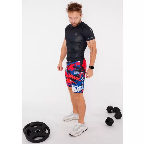  Muške premium funkcionalne kratke hlače bez džepova ALTISPORT VOJ/ALM036KRA02 ČEŠKI 