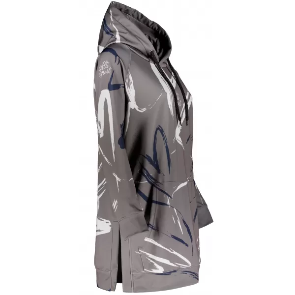  Ženski funkcionalni produljeni sweatshirt premium ALTISPORT VOJ/ALW049MI03 SIVA 