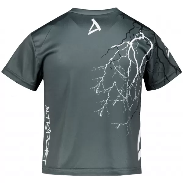 Dječja premium funkcionalna majica ALTISPORT VOJ/ALK004TR01 GRAFIT 