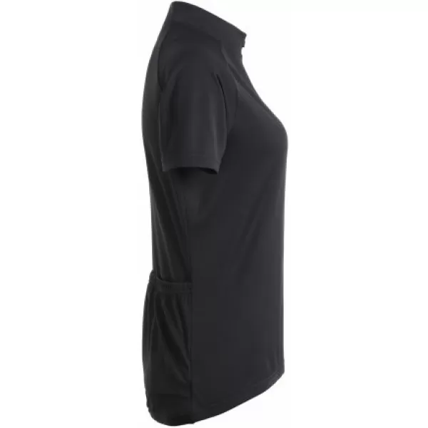  Ženski biciklistički dres ALTISPORT NoPrint NP/ALW115NJ CRNA 