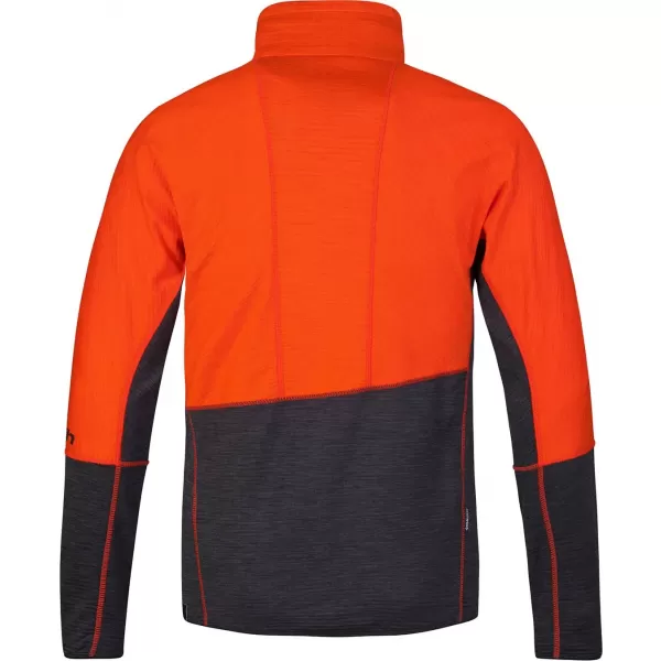  Muški sweatshirt HANNAH NIRO PIKANTNA NARANČA/ANTRACIT MEL 