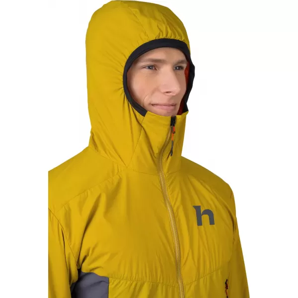  Muška jakna HANNAH VERTICAL STARINSKA MAHOVINA/SIVA PRUGA 
