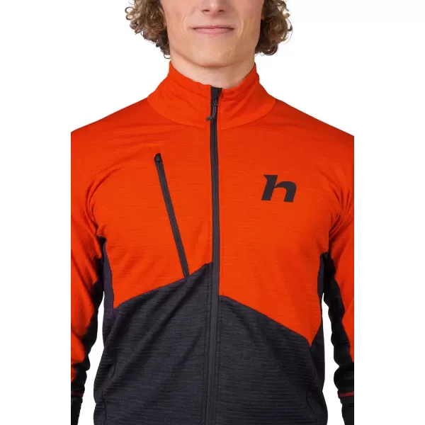  Muški sweatshirt HANNAH NIRO PIKANTNA NARANČA/ANTRACIT MEL 