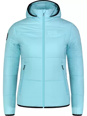 Ženska zimska jakna NORDBLANC ICEFLOES NBWJL8075 SVIJETLOPLAVA
