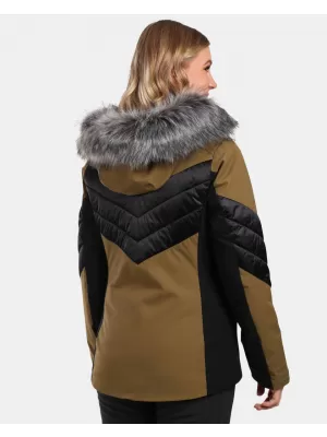 Ženska skijaška jakna KILPI LIN-W WL0110KI KAKI