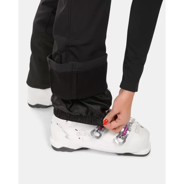  Ženske softshell skijaške hlače KILPI RHEA-W WL0409KI CRNA 