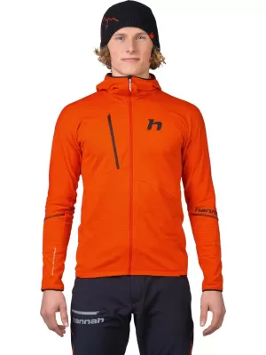 Muški sweatshirt HANNAH NIRO HOODY LJUTA NARANČASTA MEL