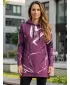 Ženski funkcionalni produljeni sweatshirt premium ALTISPORT VOJ/ALW049MI03 LJUBIČASTA