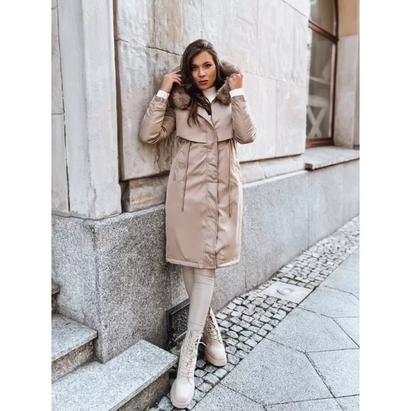  Ženski kaput DSTREET LUSTER BEIGE Dstreet1 