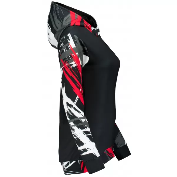 Ženska premium funkcionalna majica ALTISPORT VOJ/ALW039MI01 CRNO/CRVENO 