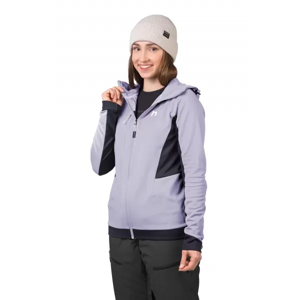  Ženski sweatshirt HANNAH NELA HOODY AURA LAVANDE/ANTRACIT 