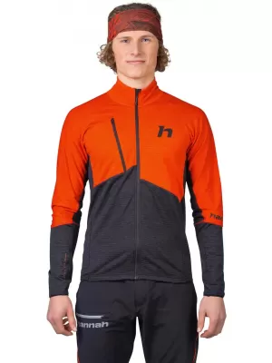 Muški sweatshirt HANNAH NIRO PIKANTNA NARANČA/ANTRACIT MEL