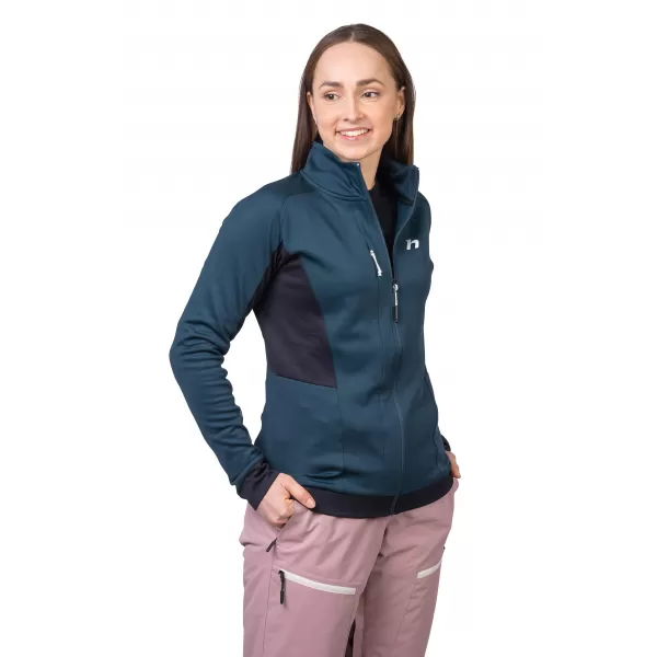  Ženski sweatshirt HANNAH NELA SLOJEVITO MORE/ANTRACIT 