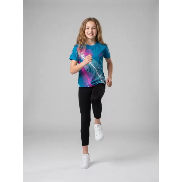  Dječja premium funkcionalna majica ALTISPORT VOJ/ALK001TR01 BENZIN/ROZA 