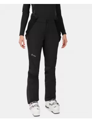 Ženske softshell skijaške hlače KILPI RHEA-W WL0409KI CRNA