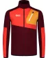 Muški powerfleece duks NORDBLANC RIVER NBSFM8011 TAMNOCRVENA