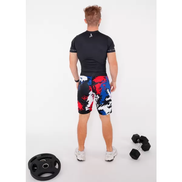  Muške premium funkcionalne kratke hlače bez džepova ALTISPORT VOJ/ALM036KRA02 MRLJE 