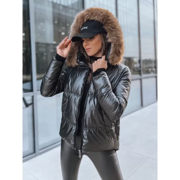  Ženska jakna DSTREET SPARKLE TY3953 CRNI 