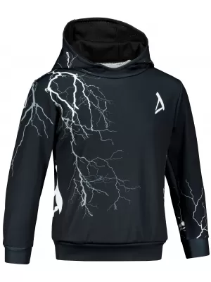 Dječja vrhunska funkcionalna majica ALTISPORT VOJ/ALK004MI01 CRNO-BIJELO