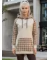 Ženski funkcionalni produljeni sweatshirt premium ALTISPORT VOJ/ALW048MI03 SMEĐA