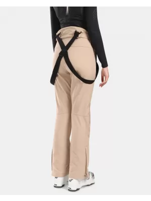 Ženske softshell skijaške hlače KILPI DIONE-W WL0408KI BEŽ