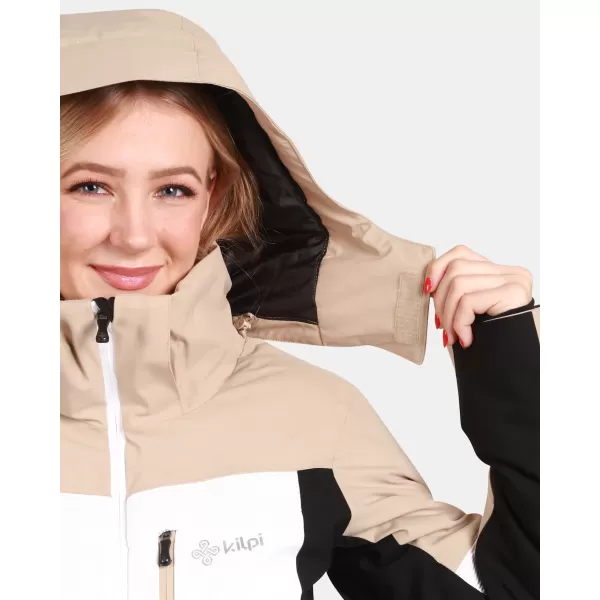  Ženska skijaška jakna KILPI VALERA-W WL0106KI BEŽ 