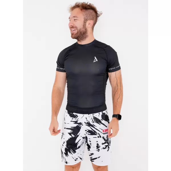  Muške premium funkcionalne kratke hlače bez džepova ALTISPORT VOJ/ALM036KRA02 APSTRAKCIJA 