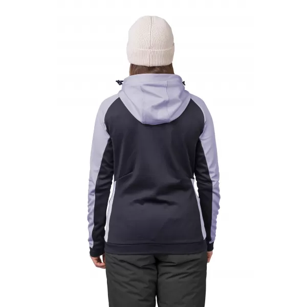 Ženski sweatshirt HANNAH NELA HOODY AURA LAVANDE/ANTRACIT 