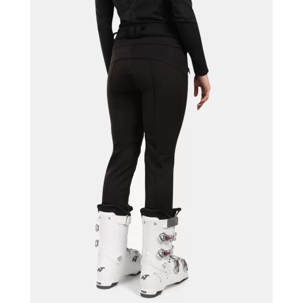  Ženske skijaške softshell hlače KILPI MAURA-W WL0405KI CRNA 