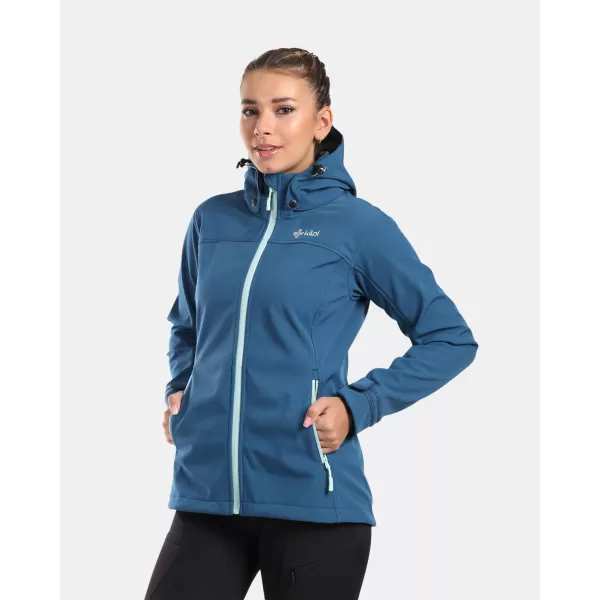  Ženska softshell jakna KILPI RAVIA-W WL0129KI TAMNOPLAVA 