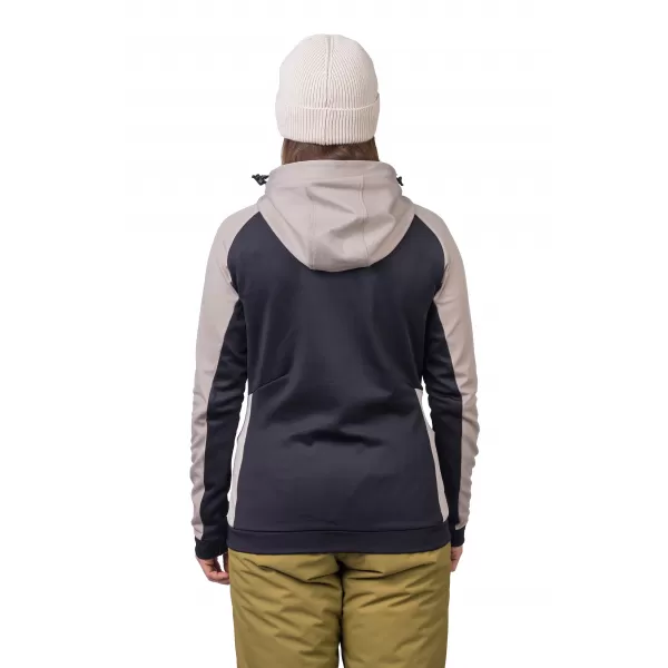  Ženski sweatshirt HANNAH NELA HOODY KOZA/ANTRACIT 