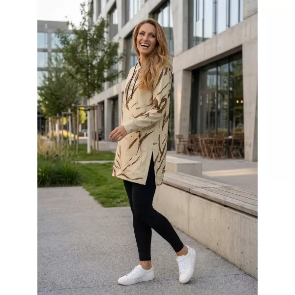 Ženski funkcionalni produljeni sweatshirt premium ALTISPORT VOJ/ALW049MI03 SMEĐA 