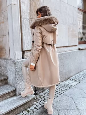 Ženski kaput DSTREET LUSTER BEIGE Dstreet1
