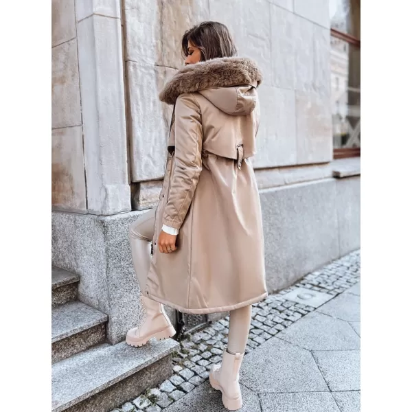  Ženski kaput DSTREET LUSTER BEIGE Dstreet1 