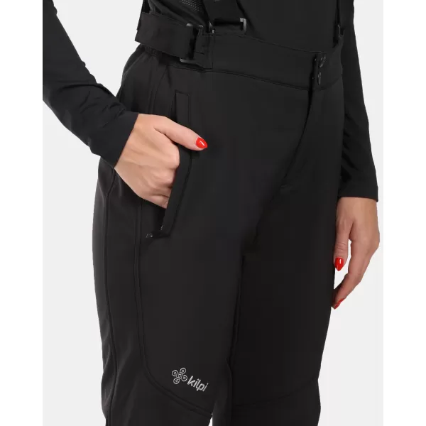  Ženske softshell skijaške hlače KILPI RHEA-W WL0409KI CRNA 