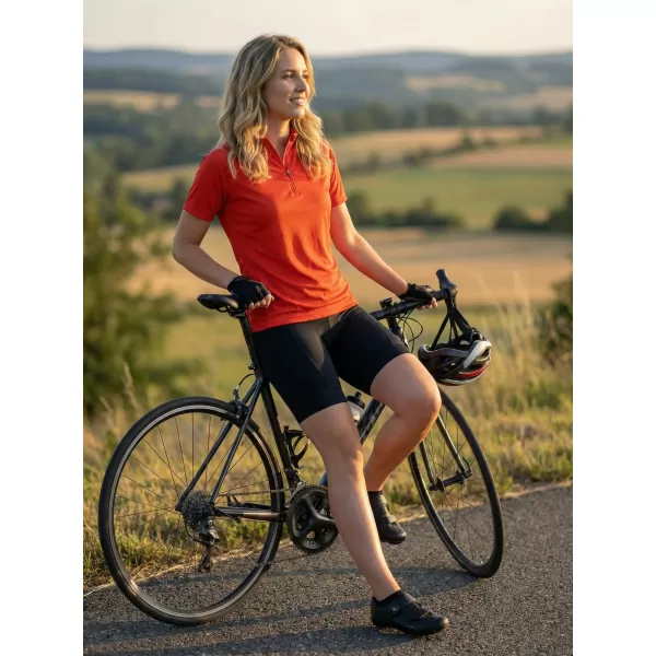  Ženski biciklistički dres ALTISPORT NoPrint NP/ALW115NJ JARKO NARANČASTA 