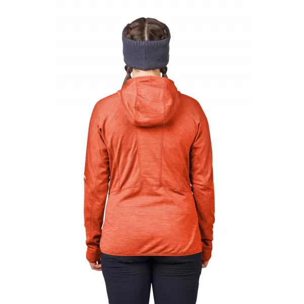  Ženski sweatshirt HANNAH MEDA HOODY LJUTA NARANČASTA MEL 