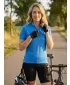Ženski biciklistički dres ALTISPORT NoPrint NP/ALW115NJ SVIJETLOPLAVA