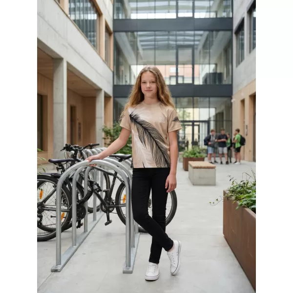  Dječja premium funkcionalna majica ALTISPORT VOJ/ALK001TR01 SMEĐA 