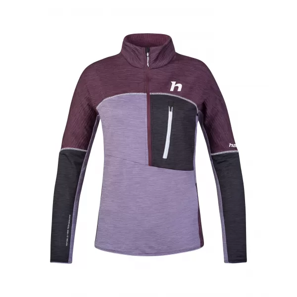  Ženski sweatshirt HANNAH MEDA HZ OREZATI LJUBIČASTA/LAVANDA SIVA MEL 