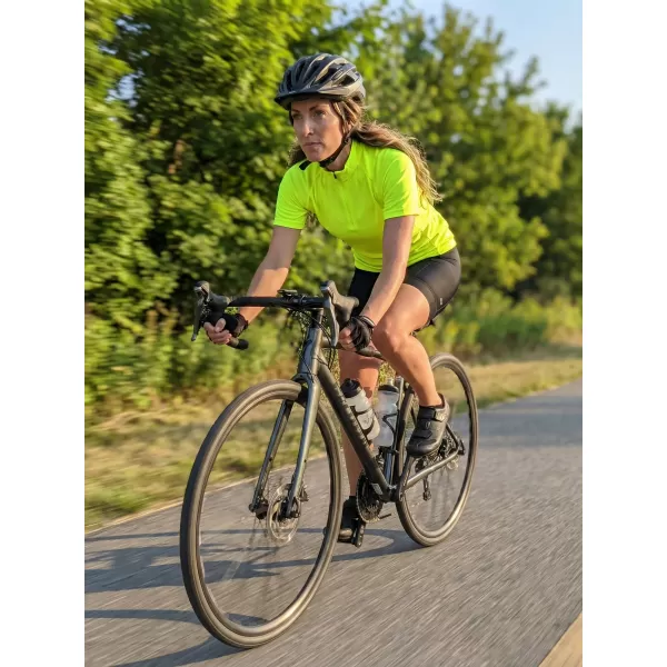  Ženski biciklistički dres ALTISPORT NoPrint NP/ALW115NJ JARKO ŽUTA 