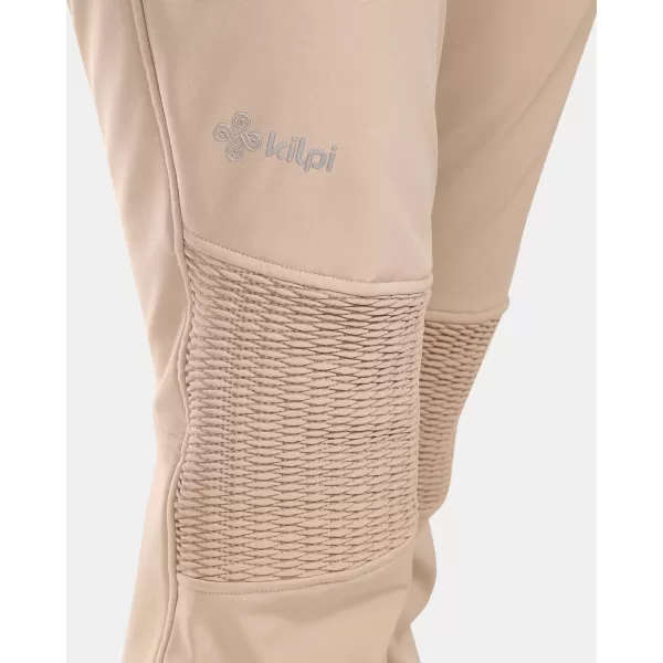  Ženske softshell skijaške hlače KILPI DIONE-W WL0408KI BEŽ 