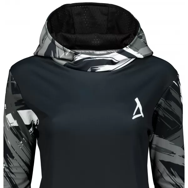  Ženska vrhunska funkcionalna majica ALTISPORT VOJ/ALW039MI01 CRNO/BIJELO 