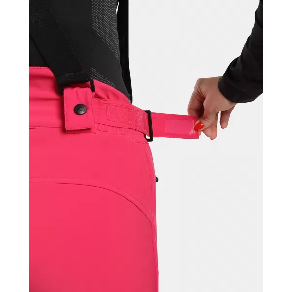  Ženske softshell skijaške hlače KILPI RHEA-W WL0409KI RUŽIČASTA 