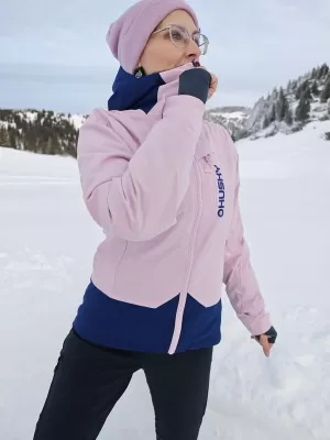 Ženska skijaška jakna HUSKY GAMBI L ROZA/PLAVA