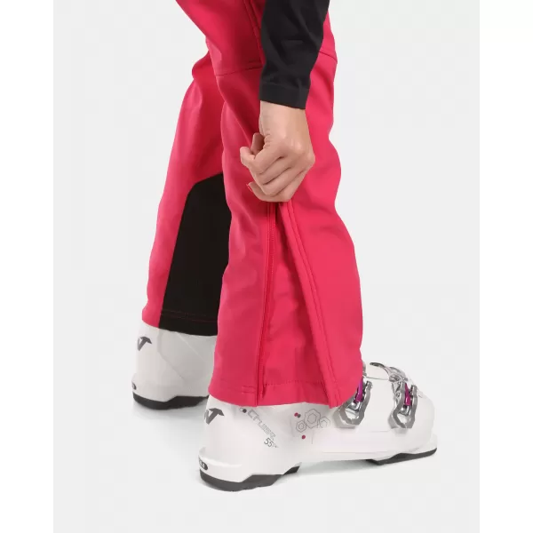  Ženske softshell skijaške hlače KILPI RHEA-W WL0409KI RUŽIČASTA 
