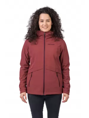 Ženska softshell jakna HANNAH BRIA SPALJENA RIĐA